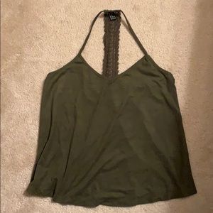 F21 Olive Green Tank